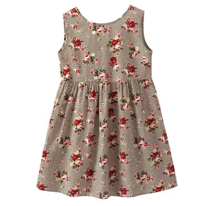 Toddler Kids Baby Girls Summer Princess After V-Neck Floral Dress Party Clothes - Picture 1 of 5