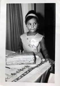 1963 Mitzy Nigerian 3 Yr old Girl Original Photo - Picture 1 of 2