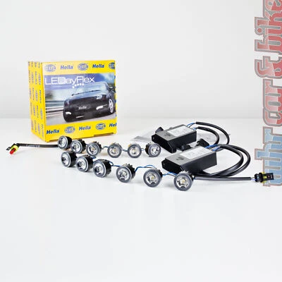Hella LED Tagfahrleuchten LEDayFlex 12V Tagfahrlicht 2x 6 LED-Module - Bild 1 von 2
