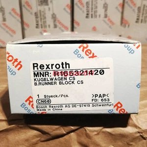 new R165321420 REXROTH RUNNER BLOCK BALL BEARING Via FedEx or DHL - Picture 1 of 3
