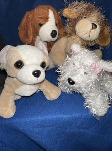 WEBKINZ Dogs NO CODES Beagle, Cocker Spaniel, Chihuahua, White Terrier - Picture 1 of 5