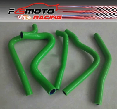 Manguera de radiador de silicona verde para Kawasaki KX250 KX 250 1990-1993 1991 1992 90 91 Foto 1 de 4