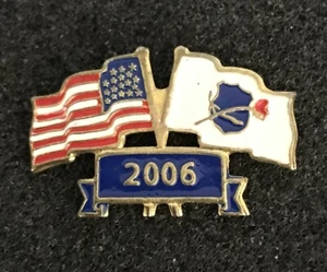 2006 National Law Enforcement Officers Memorial Washington DC Flags Pin - Picture 1 of 4