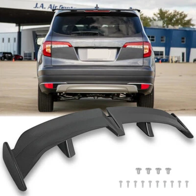 Alerón trasero de carbono 54" Racing Wing Lip estilo PRO para Honda Pilot 2003-25 Foto 1 de 4