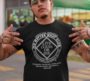 Camiseta Narcóticos Anónimos NO IMPORTA QUÉ CLUB SS/LS. - Imagen 1 de 29
