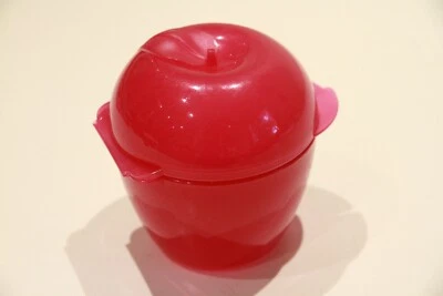 To go Box für Apfel Obst Apfelbox Obstbox von Tupperware auberginefarben - Bild 1 von 4