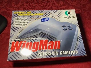 Logitech WingMan Precision Gamepad for any PC Brand new - Picture 1 of 8