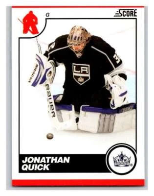 (HCW) 2010-11 Score Glossy #244 Jonathan Quick Kings Mint - Image 1 of 3