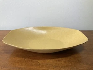 Flintwood Pasadena California Serving Tray / Bowl Mid Century Mustard Yellow - Picture 1 of 6