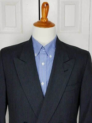 Blazer masculino Alexander Julian CORES peito duplo casaco esportivo terno jaqueta 40R - Imagem 1 de 4