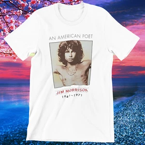 Jim Morrison The Doors Band Adult T Shirt Size S To 4XL ad22 - Picture 1 of 3
