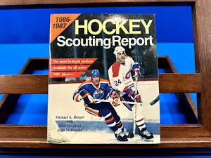 1986-1987 Hockey Scouting Report- Michael A. Berger, 1986 - Picture 1 of 8