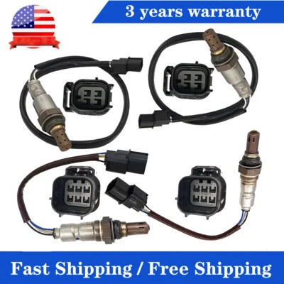 Sensor de oxigênio 4 peças para 2009-2011 Honda Pilot Ridgeline 3.5L upstream+downstream - Imagem 1 de 4