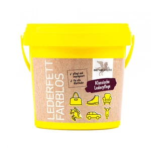 Parisol B&E leather grease colorless, leather care imprinting 2500ml bucket - Picture 1 of 2