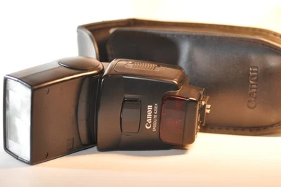 Canon 420 EX 420EX E-TTL Speedlite Flash WORKING for EOS DSLR T8 T7 90D 80D 5D - Image 1 of 4