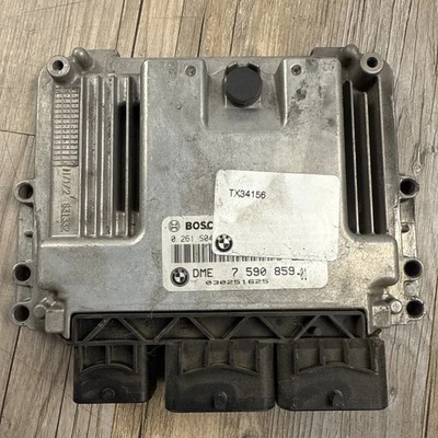 2007 2008 2009 MINI COOPER ENGINE COMPUTER MODULE DME ECU 7 590 859-01 OEM - Image 1 of 4