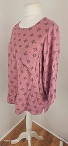 M&S Collection Women's Mulberry Floral Blouse UK 20 EU 48 - Picture 1 of 8
