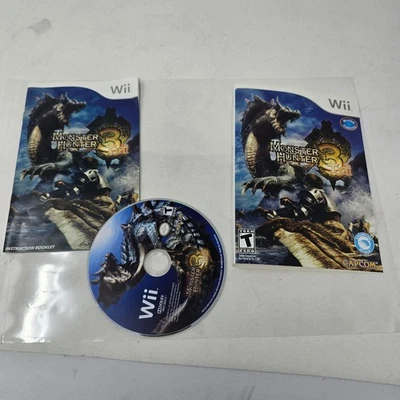 Monster Hunter 3 Tri - Nintendo Wii Game - Tested Working - Image 1 of 3