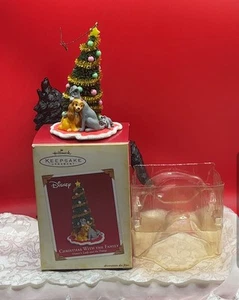 2005 Hallmark Keepsake Ornament Lady & the Tramp Christmas W/the Family Disney - Picture 1 of 6