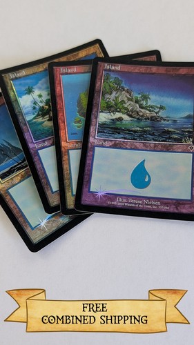 MTG - Invasion - Island #338 - Foil - Various conditions | eBay