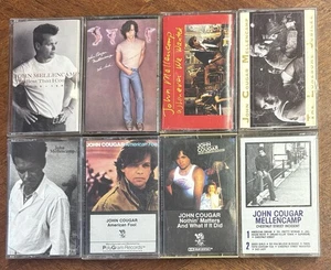 8 John Cougar Mellencamp Kassetten gebraucht, Chestnut Street Incident, Uh-Huh usw. - Bild 1 von 1