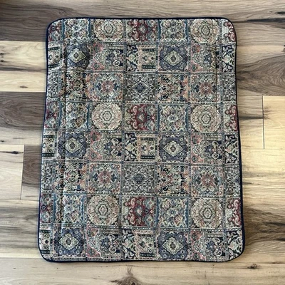 Vtg Croscill Home patchwork Paisley King Pillow Shams Set of Two 26 x 32.5 In - Image 1 of 4