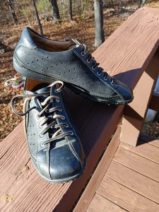 Born Hawkeye Oxford Damenschuhe Größe 8,5 schwarz Leder Schnürschuhe bequem zum Binden - Bild 1 von 7