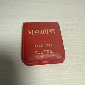 Cigarrillo de filtro vintage Viscount tamaño king promocional damas coincide con espejo - Imagen 1 de 19
