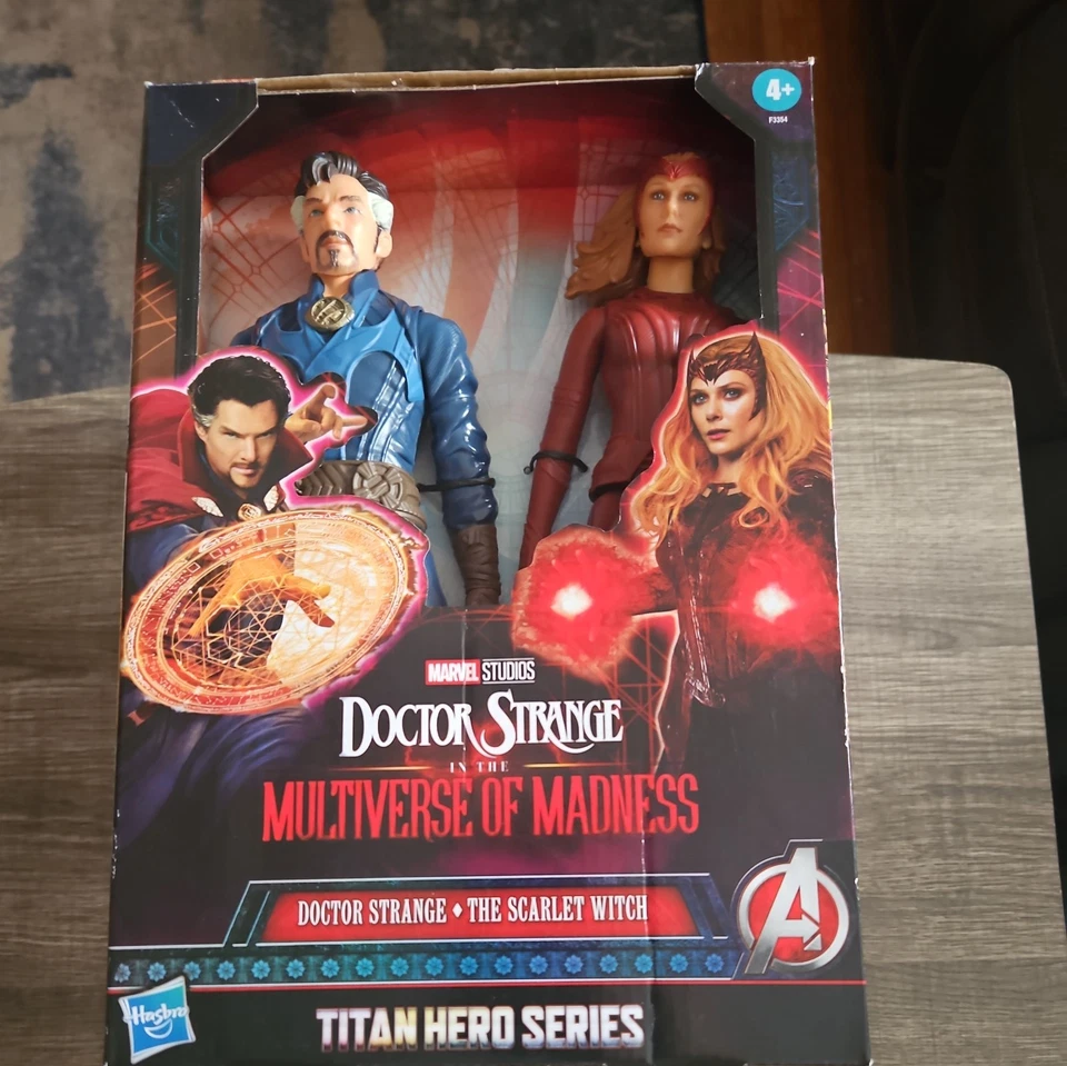 Marvel Studios Avengers Titan Hero Series Doctor Strange & The Scarlet Witch NUEVO Foto 1 de 2