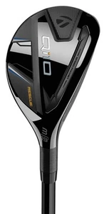 TaylorMade Qi10 Rescue Demo 22* 4H Hybrid Stiff Graphite +0.50 inch Mint - Picture 1 of 4