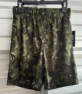 Ideology Boys Camouflage Elastic Tie Shorts SZ: Small - Picture 1 of 2