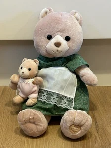 Peluche orsacchiotto madre e bambino Sylvanian Families raro Flair Petite Bear  - Foto 1 di 9
