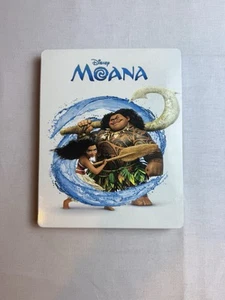 Disney Moana 4K UHD + Blu-ray Steelbook Best Buy Exclusive OOP - Picture 1 of 6