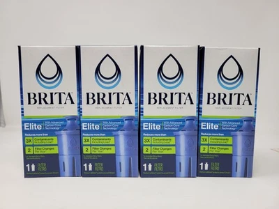 4Pack-BRITA Elite Replacement Filter (4) Individually Factory Sealed Filters - Image 1 of 3