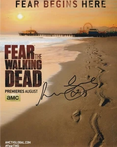 Lennie James **HAND SIGNED** 10x8 photo ~ AUTOGRAPHED ~ Walking Dead - Picture 1 of 1