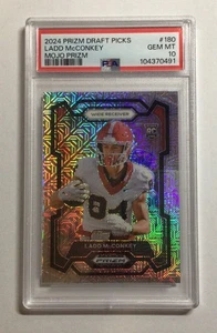 2024 Panini Prizm Draft Picks Ladd McConkey Mojo Prizm /25 PSA10 - Bild 1 von 3
