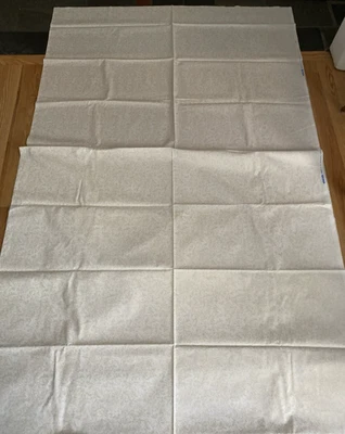 Michael Miller Fairy Frost White With Gold Fabric--4 yards long - Image 1 of 4