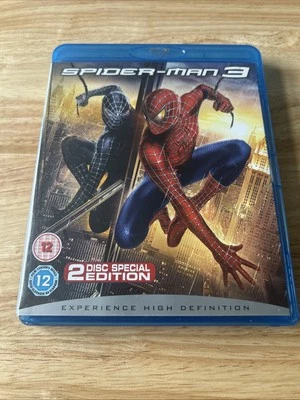 Spider-Man 3 (Blu-Ray, 2007) Broken Box But Disc Brilliant - Image 1 of 4