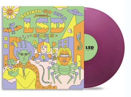 LSD - Labrinth, Sia & Diplo Present... LSD (Remixes) [Used Very Good Vinyl LP] C - Image 1 of 1