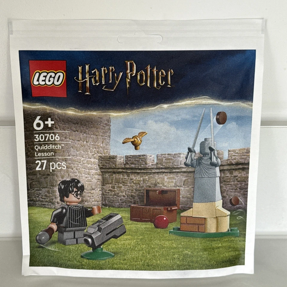 Lego Harry Potter Pack Set ~ 30706 ~ Quidditch Lesson ~ Age 6+ ~ 27 pieces - Image 1 of 2