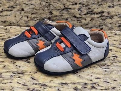 See Kai Run Jagger Niños Cuero Infantil Tenis TALLA 12-18 M Zapatos para Cuna Niño Pequeño Foto 1 de 4