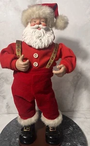 Jingle Bell Rock Santa Claus 16" Christmas Fantasy 1998 Not Tested No Cord - Picture 1 of 4