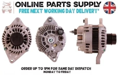 Alternator Fits Dodge Avenger 2.0 Petrol 2007 to 2011 115Amp - Image 1 of 4