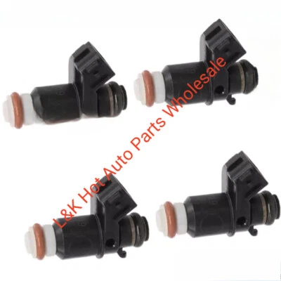 4pcs Fuel Injectors For 2005-2006 SUZUKI GSXR1000 842-12282 15710-10G00 - Image 1 of 4