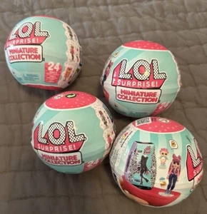 4 LOL Surprise Miniature Collection Blind Ball Original Brand New Sealed - Picture 1 of 1