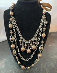 Paparazzi All the Trimmings Brown Necklace - Picture 1 of 1