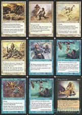 9 Magic the Gathering ONSLAUGHT Cards Daru Healer Ascending Aven Airborne Aid ++