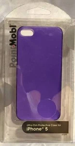 Purple Point Mobl Ultra Thin Snap-On Case for iPhone 5 ~New In Box~ 08B13 Matte - Picture 1 of 1