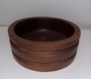Teakholz Salatschüssel MCM Thailand Vintage Schale Dansk Design Goodwood - Bild 1 von 8