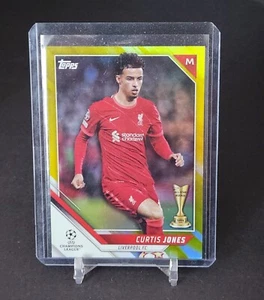 2021-22 Topps UCL Collection Yellow Foil #34 Curtis Jones /250 - Picture 1 of 3